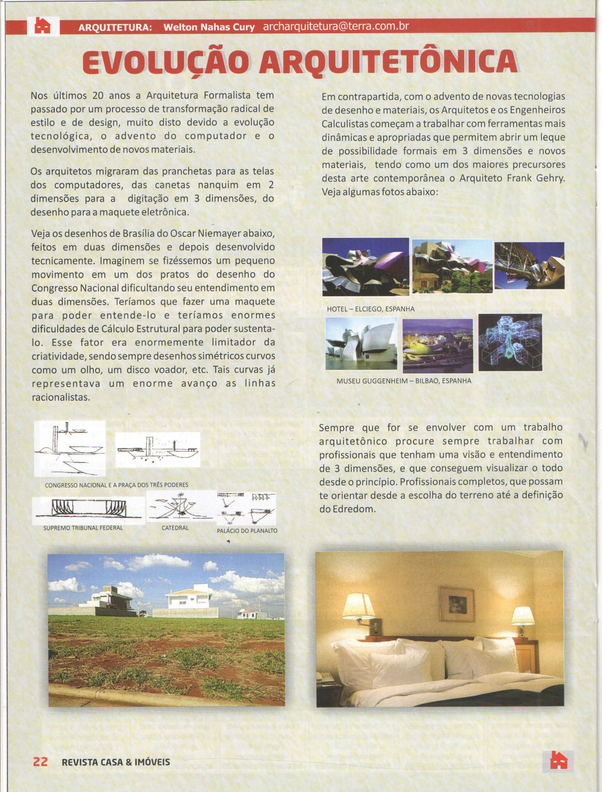 Matéria_Evolução Arquitetônica